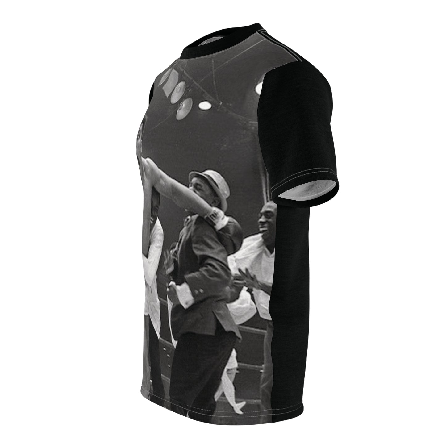 Muhammad Ali "I shook up the world!" Adult Black Unisex Tee Shirt
